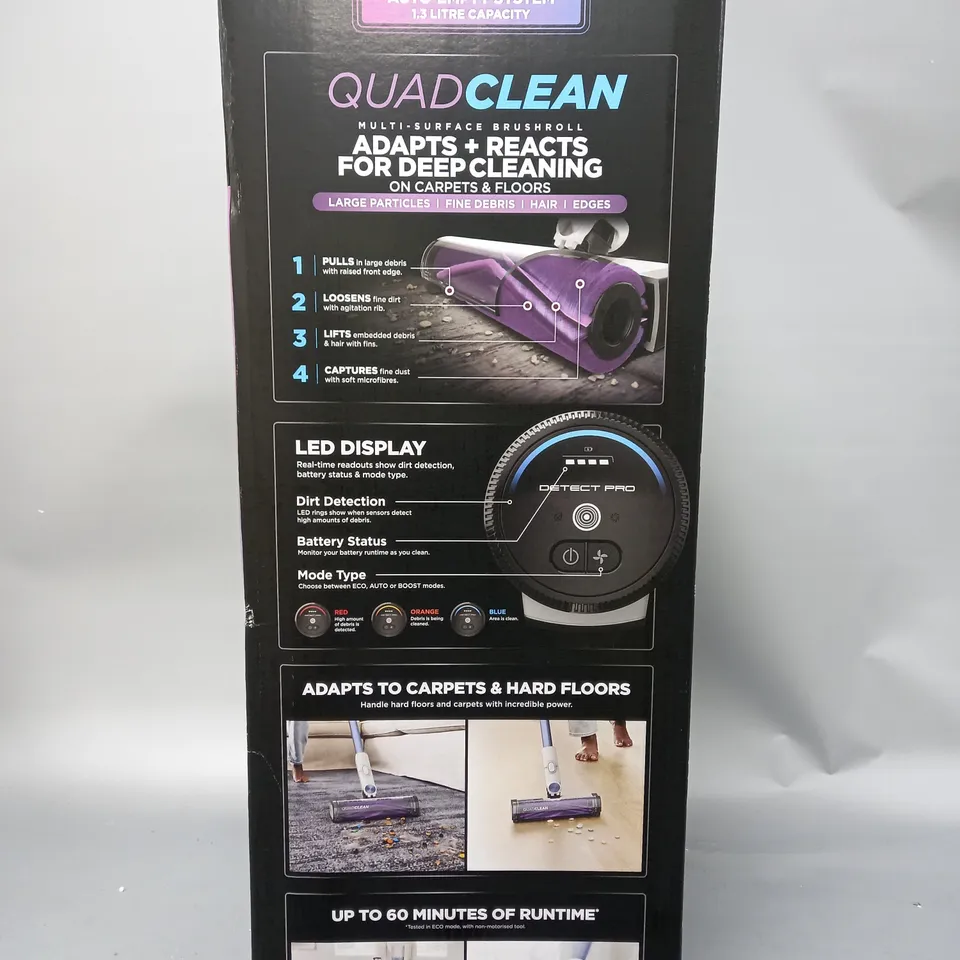 SHARK CORDLESS DETECT PRO VACUUM CLEANER 