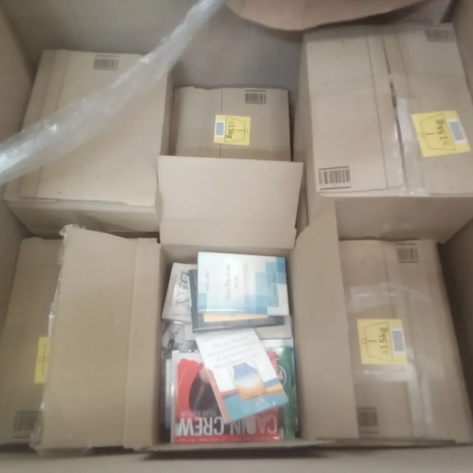 PALLET OF APPROXIMATELY 8 BOXES CONTAINING ASSORTED BOOKS