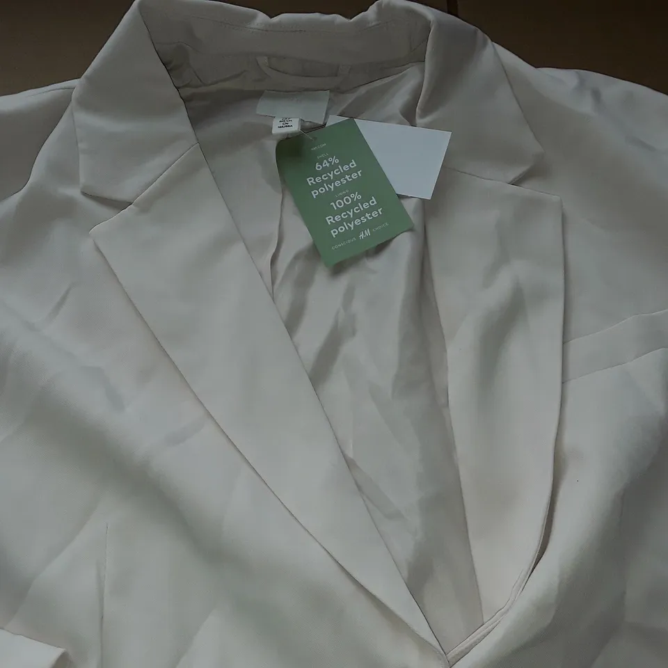 H&M IVORY BLAZER - EUR S