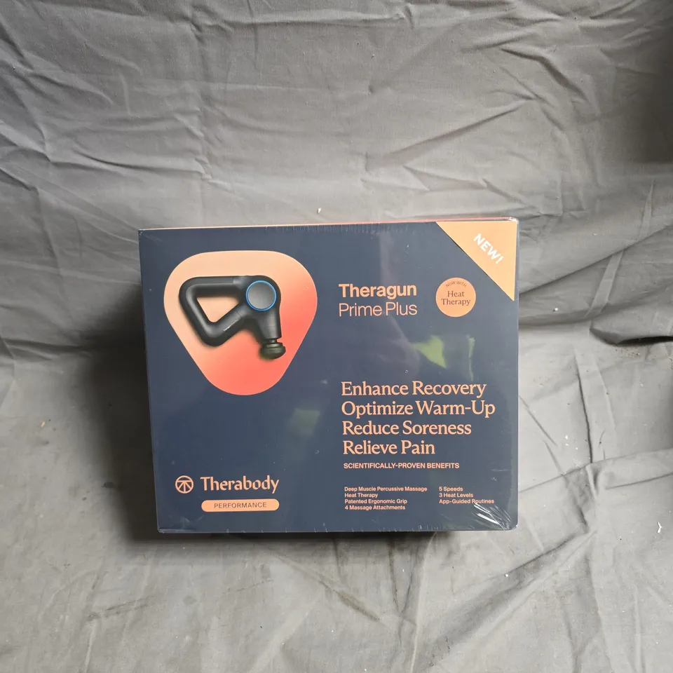 THERAGUN PRIME PLUS MASSAGE GUN – HEAT THERAPY (THERABODY) BOXED