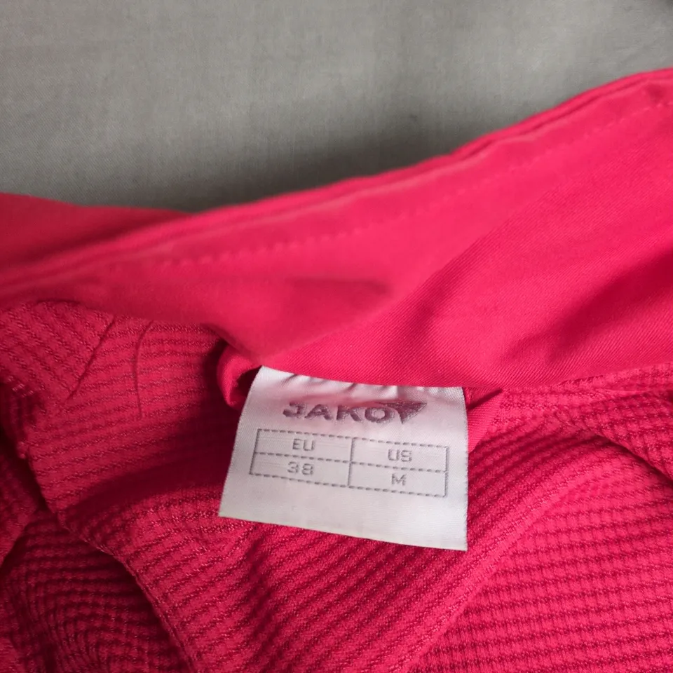 JAKO EINTRACHT FRANKFURT MEN'S FOOTBALL JACKET – RED/BLACK, EU38 (UK38)