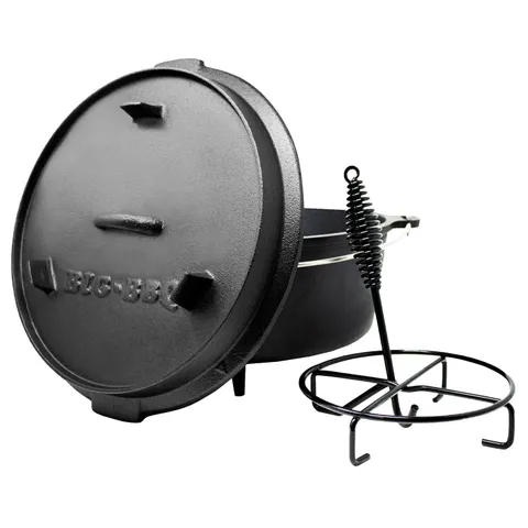 CAST IRON BBQ DUTCH OVEN