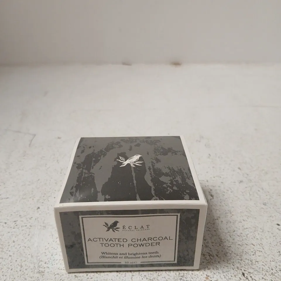 ÉCLAT ACTIVATED CHARCOAL TOOTH POWDER