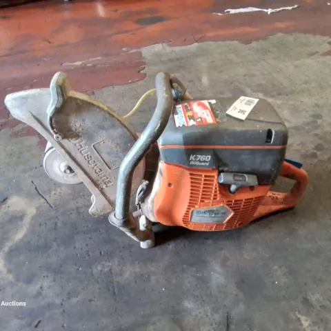 HUSQVARNA K760 CUT-N-BREAK DEEP CUT CONCRETE SAW. (NO DISC)