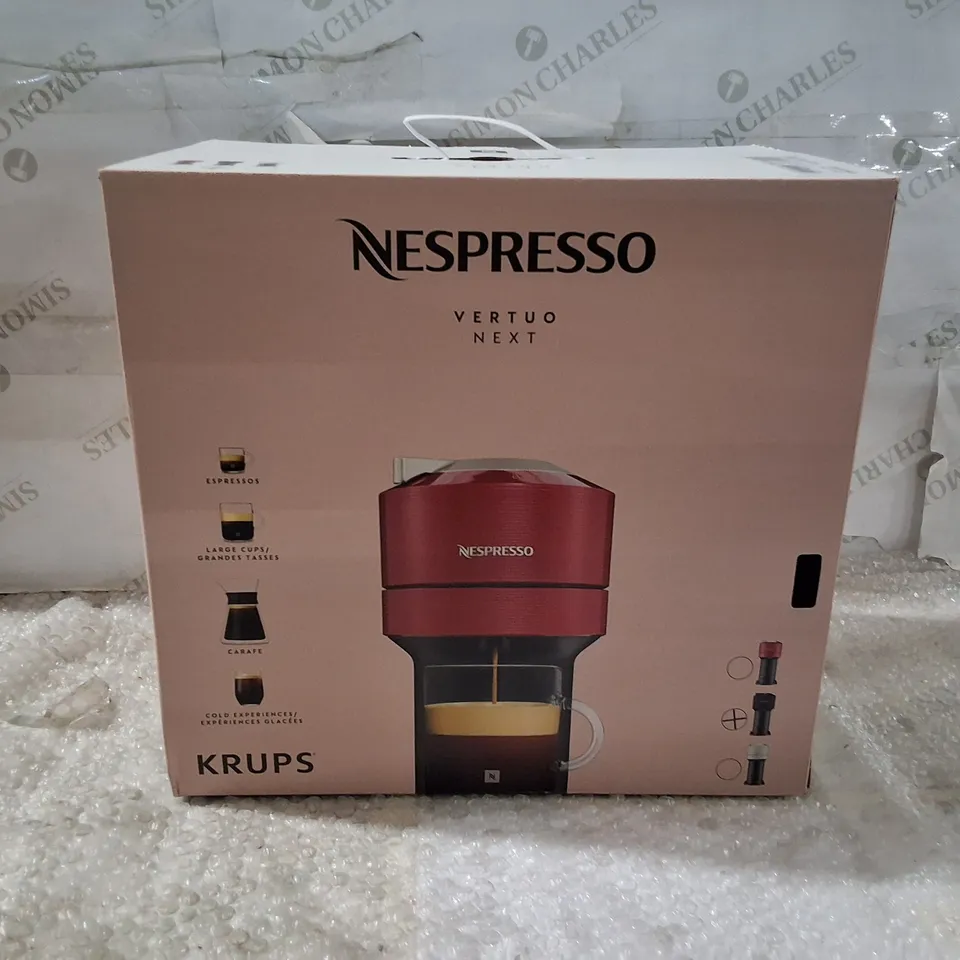 NESPRESSO VERTUO NEXT BY KRUPS COFFEE MACHINE – BOXED