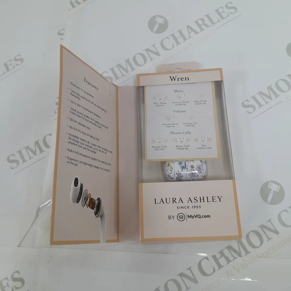 LAURA ASHLEY TRUE WIRELESS EARBUDS WILD MEAD