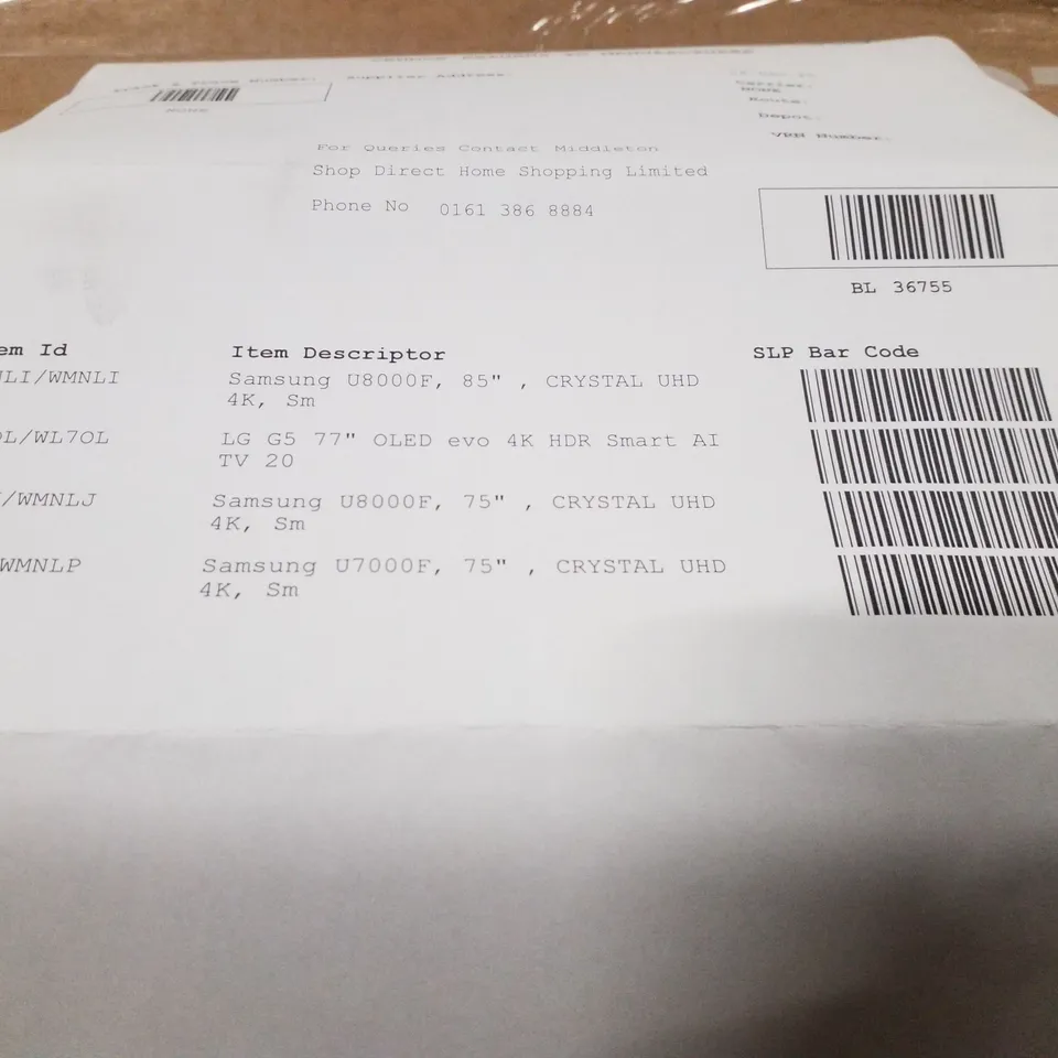 PALLET CONTAINING APPROXIMATELY 4 ASSORTED DAMAGED TVS