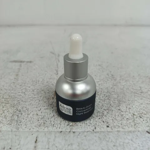 ADORE COSMETICS BEAUTY DROPS CONCENTRATED NIGHT TREATMENT SERUM