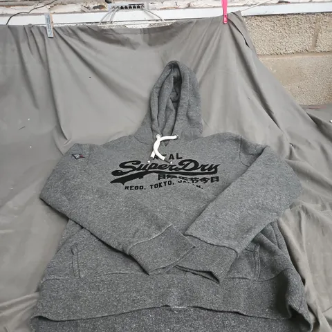 SUPERDRY MEDIUM GREY HOODIE