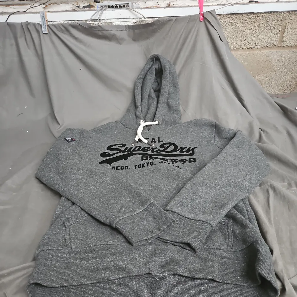 SUPERDRY MEDIUM GREY HOODIE