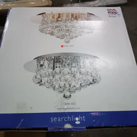 SEARCHLIGHT HANNAH FLUSH FITTING CEILING LIGHT