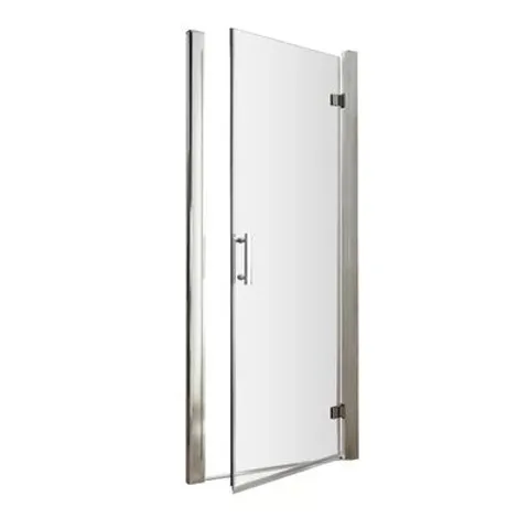 BOXED PACIFIC SEMI FRAMELESS GLASS PIVOT SHOWER DOOR ( 2 PIECES)