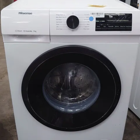 HISENSE FREESTANDING 9KG WASHING MACHINE - WFQP9014EVM