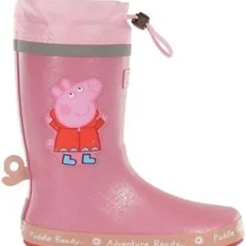 REGATTA PEPPA PUDDLE WELLIES SIZE CHILDS 11