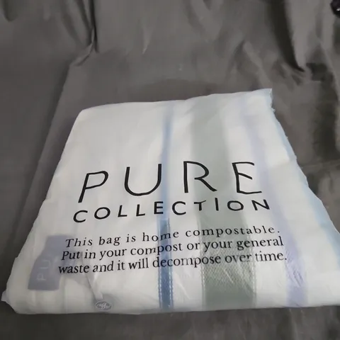 PURE COLLECTION COTTON STRIPE JUMPER – GREEN MULTI, UK 16 (US 12)