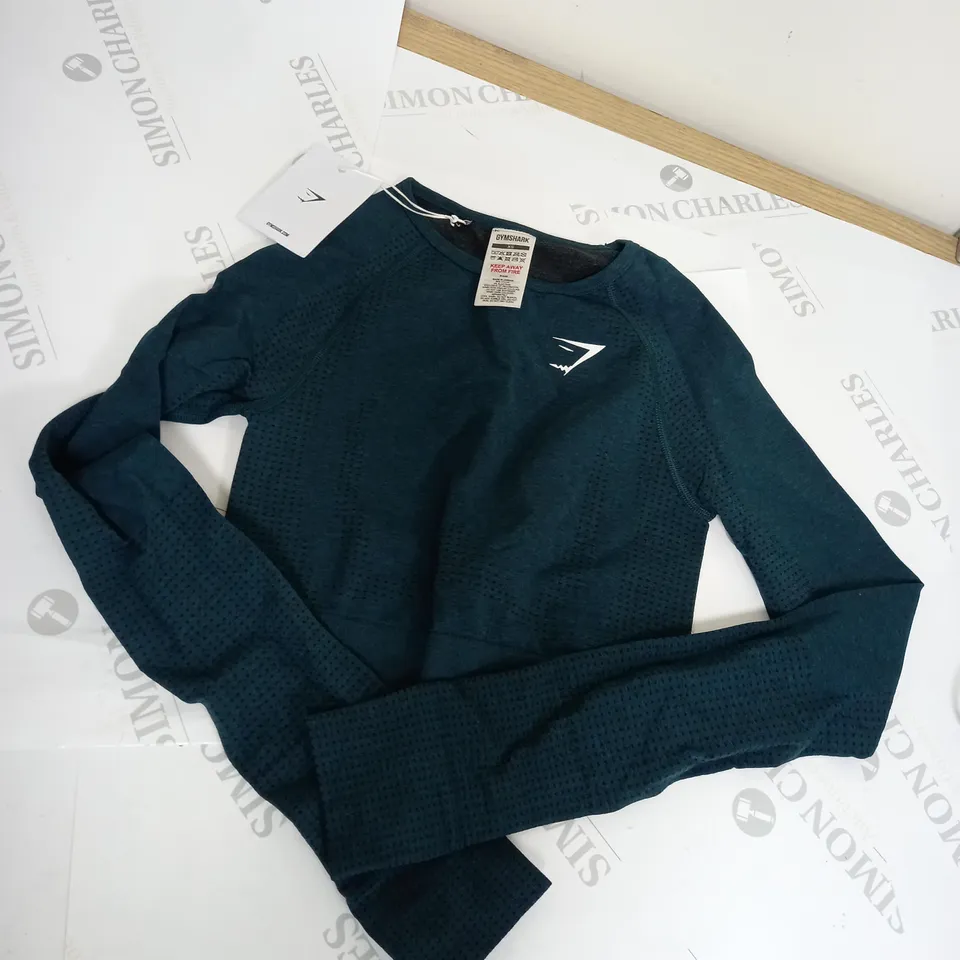 GYMSHARK VITAL SEAMLESS 2.0 CROP TOP SIZE XS