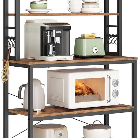 BOXED VASAGLE BAKER'S RACK, MICROWAVE OVEN STAND