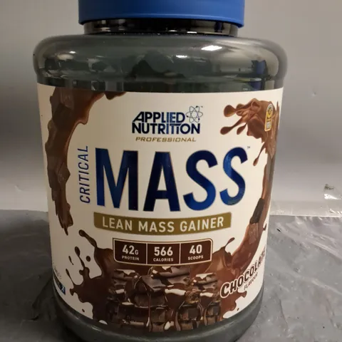 APPLIED NUTRITION 2.4KG CRITICAL MASS GAINER IN CHOCOLATE 