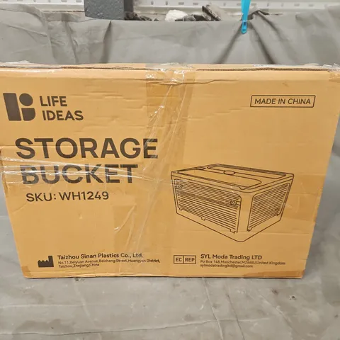 LIFE IDEAS STORAGE BUCKET 