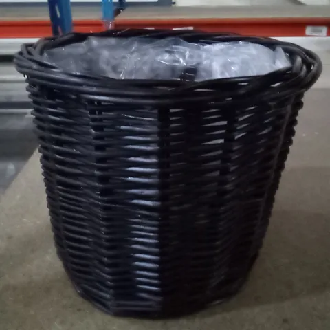 AMAPOLA ROUND WICKER STORAGE BASKET