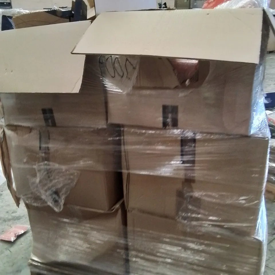PALLET CONTAINING A LARGE QUANTITY OF FOOD PRODUCTS AND ITEMS TO INCLUDE;;FUEL VANILLA PROTEIN SHAKES,NESCAFE COFFEE PODS,BENDICKS MINT CHOCOLATE COLLECTION,MARTINS CHRISTMAS SET