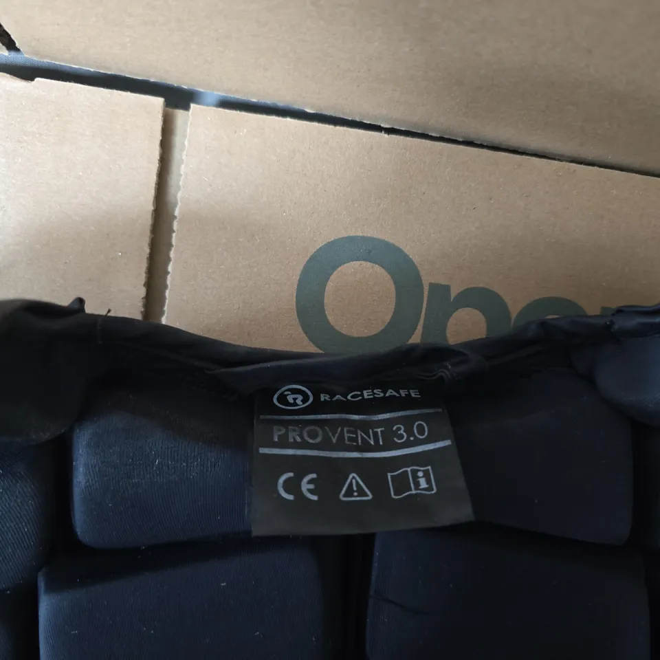 RACESAFE PROVENT 3.0 PROTECTIVE VEST – MOTORSPORT, BLACK