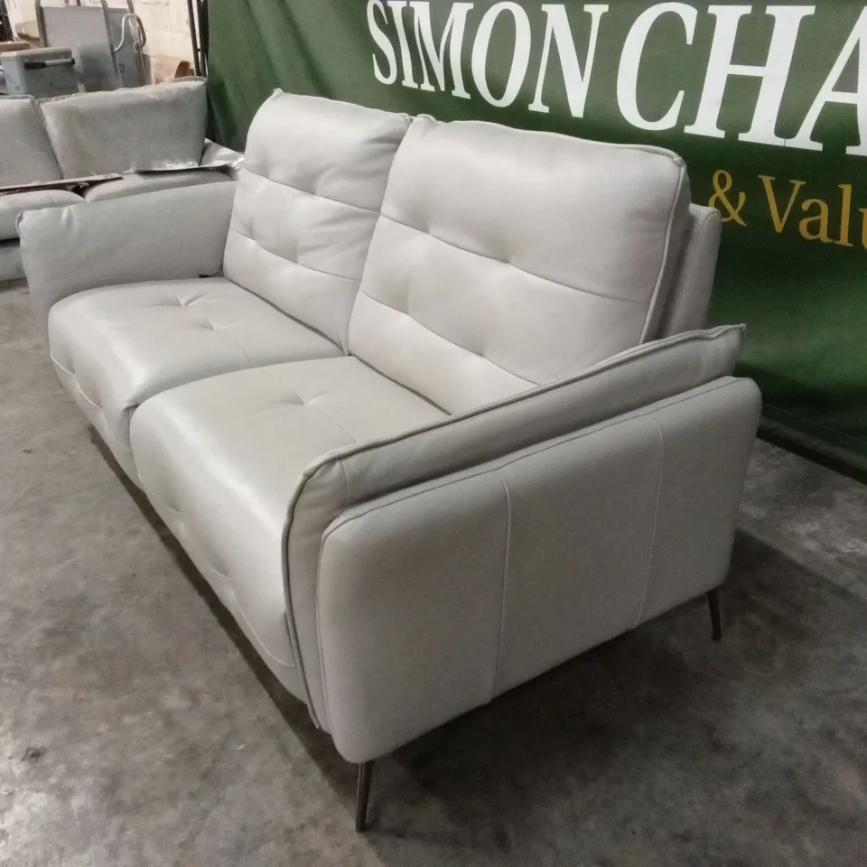 QUALITY DESIGNER ITALIAN MADE BOLZANO LEATHER 3 SEATER ELECTRIC RECLINER SOFA