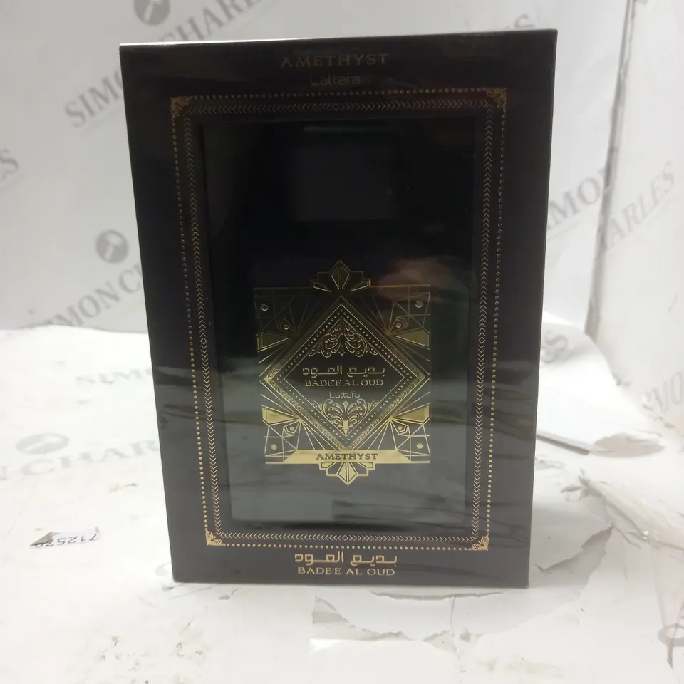 BOXED AND SEALED AMETHYST BADEE AL OUD EAU DE PARFUM 100ML