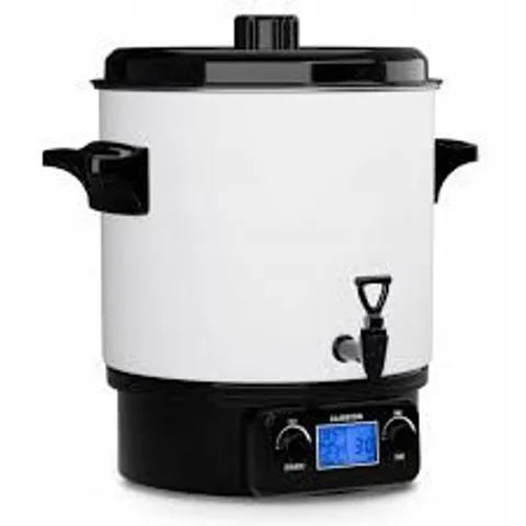 BOXED KLARSTEIN ELECTRIC PASTEURIZATION POT DRINKS DISPENSER 27L