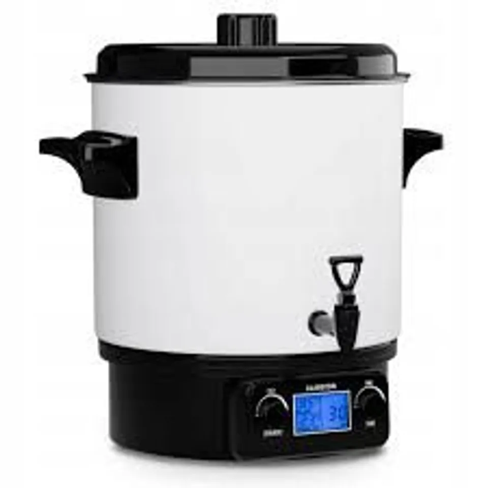 BOXED KLARSTEIN ELECTRIC PASTEURIZATION POT DRINKS DISPENSER 27L