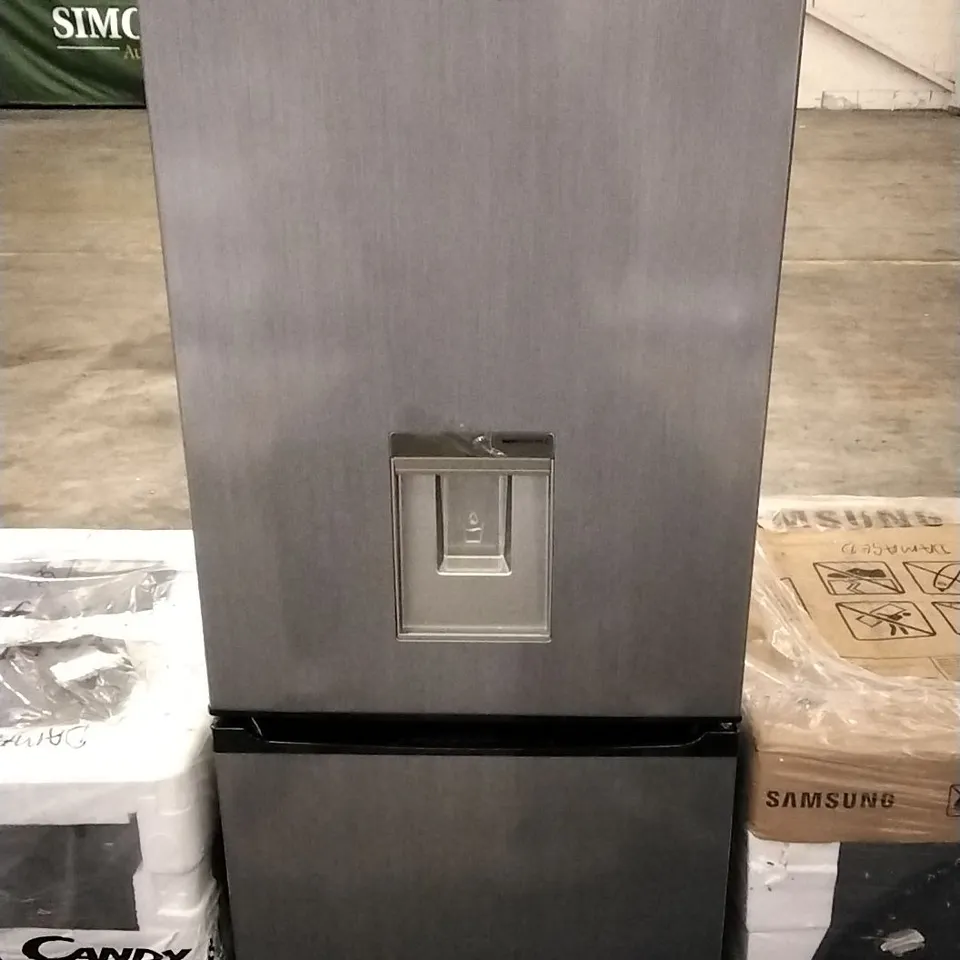 SWAN TALL GRAPHITE FRIDGE FREEZER WITH WATER DISPENSER 