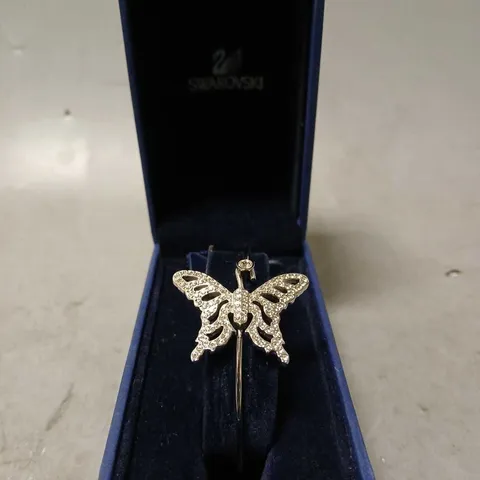 BOXED SWAROVSKI NIGHTINGALE BUTTERFLY 