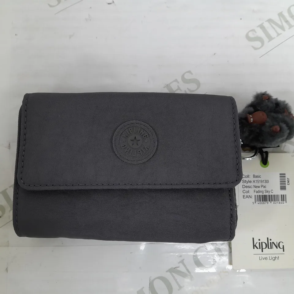 KIPLING DARK GREY PURSE 
