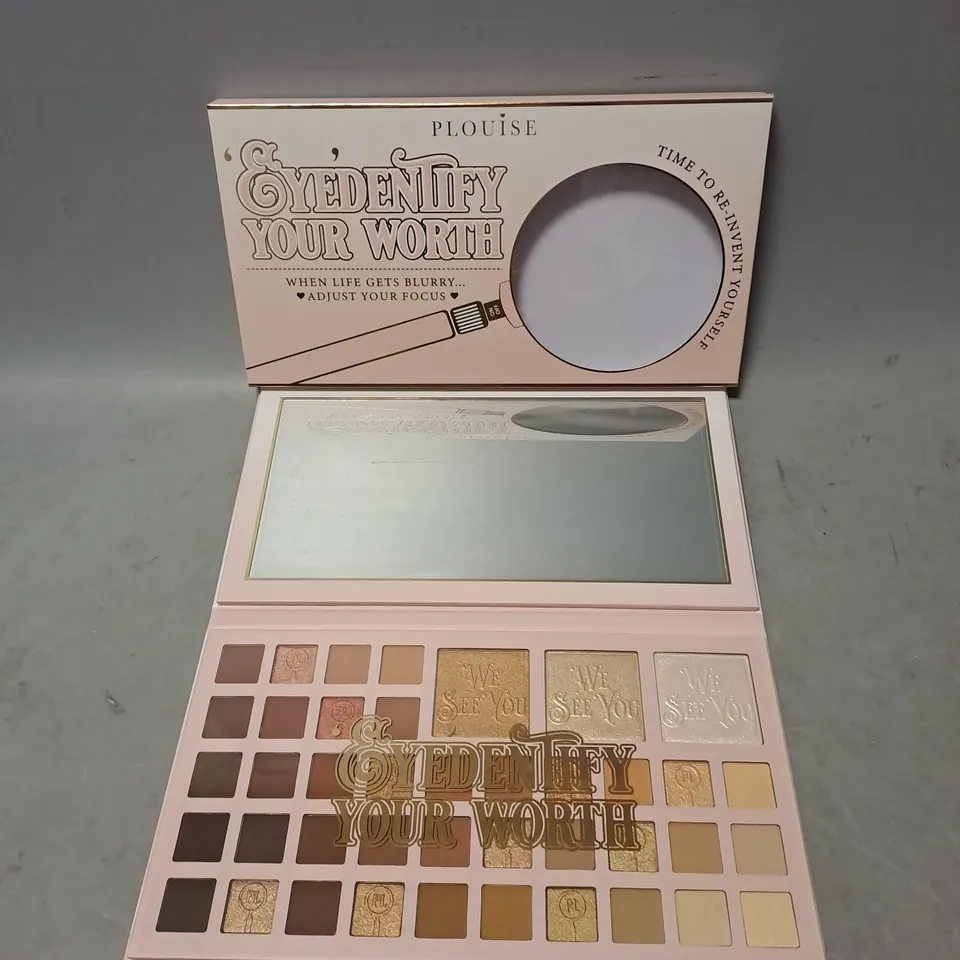 BOXED PLOUISE EYEDENTIFY YOUR WORTH PRESSED PIGMENT PALETTE