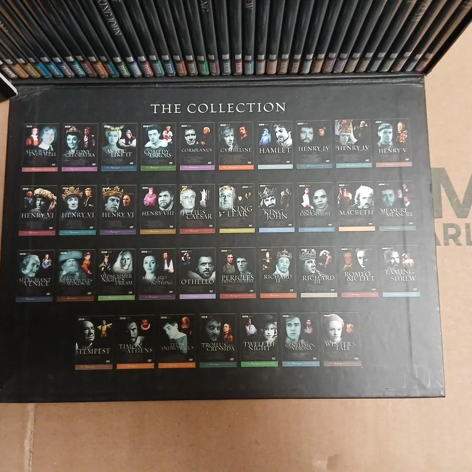 BBC SHAKESPEARE COLLECTION DVD BOX SET – THE SHAKESPEARE COLLECTION (37 TITLES)