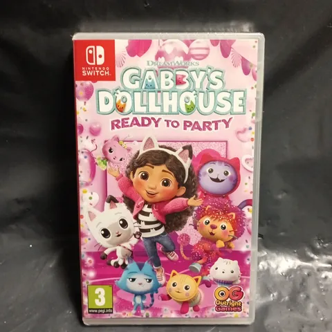 SEALED GABBY'S DOLLHOUSE FOR NINTENDO SWITCH