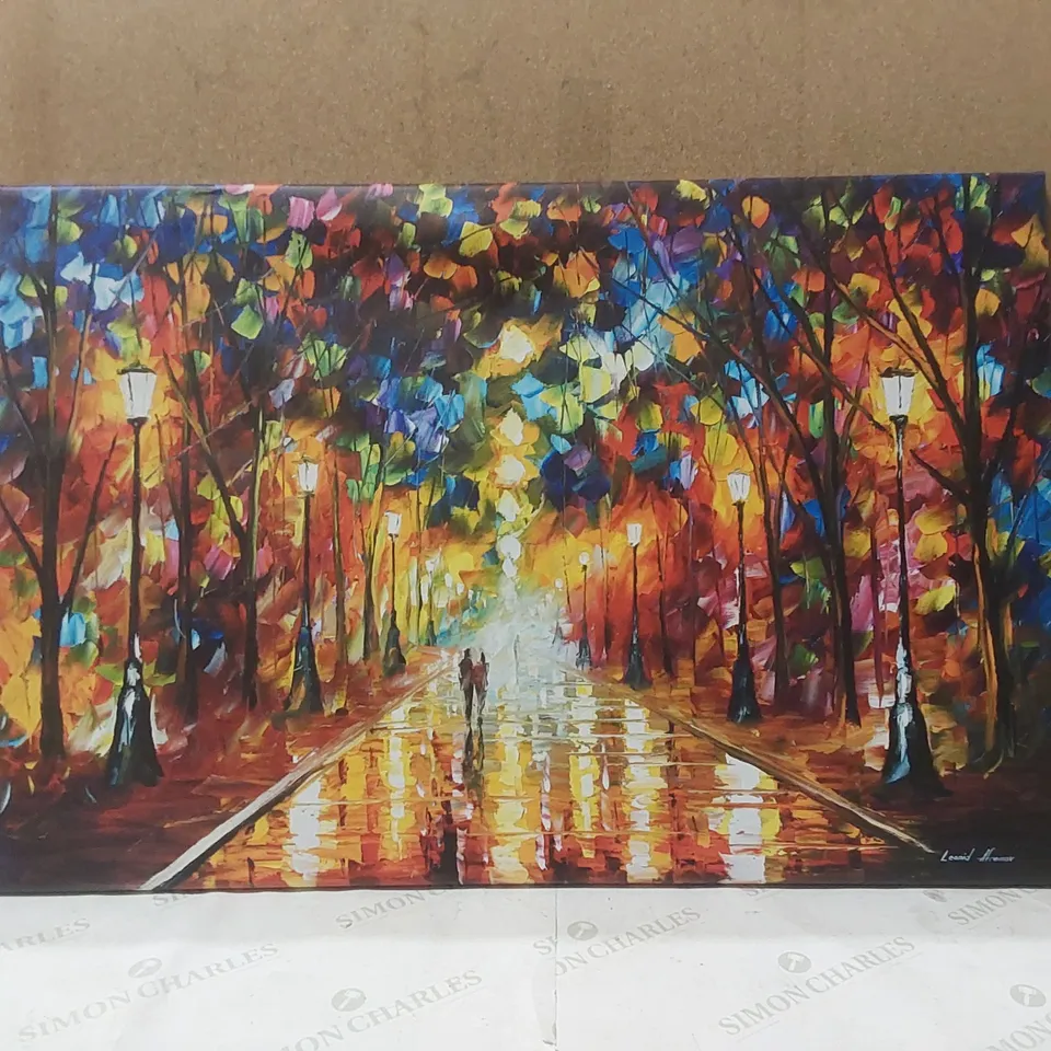 FAREWELL TO ANGER BY LEONID AFREMOV - WRAPPED CANVAS PAINTING