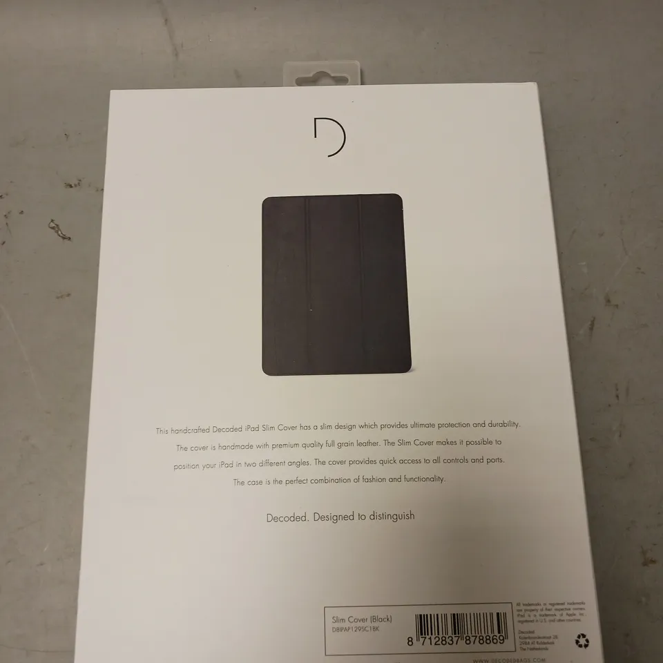 BOXED LOT OF APPROXIMATELY 20 DECODED SLIM COVER FOR IPAD PRO