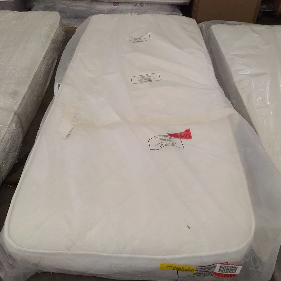 BAGGED 2FT6 SINGLE NEVE OPEN COIL MATTRESS