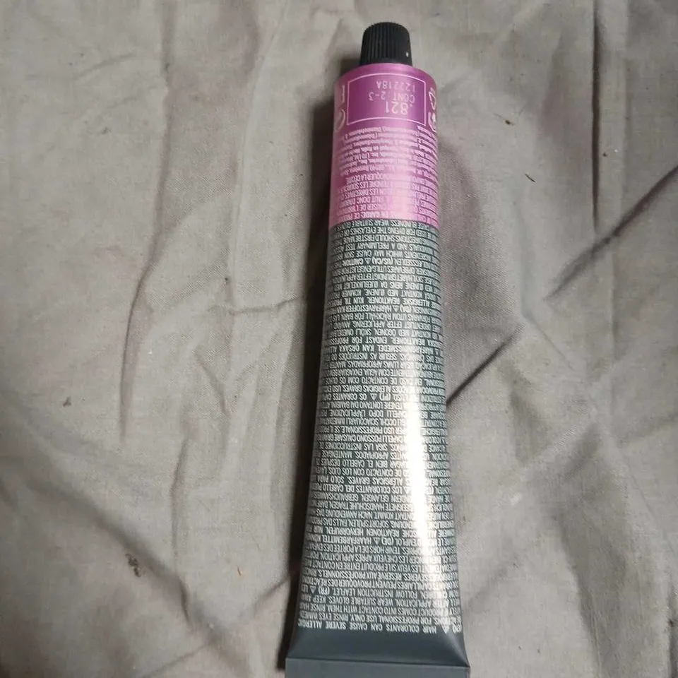 BOX OF APPROXIMATELY 30 REVLON COLOR EXCEL PROFESSIONAL HAIR COLOUR – SHADE 8.21 – 70ML TUBE IN BOX-NO EXPIRY DATE SHOWN 
