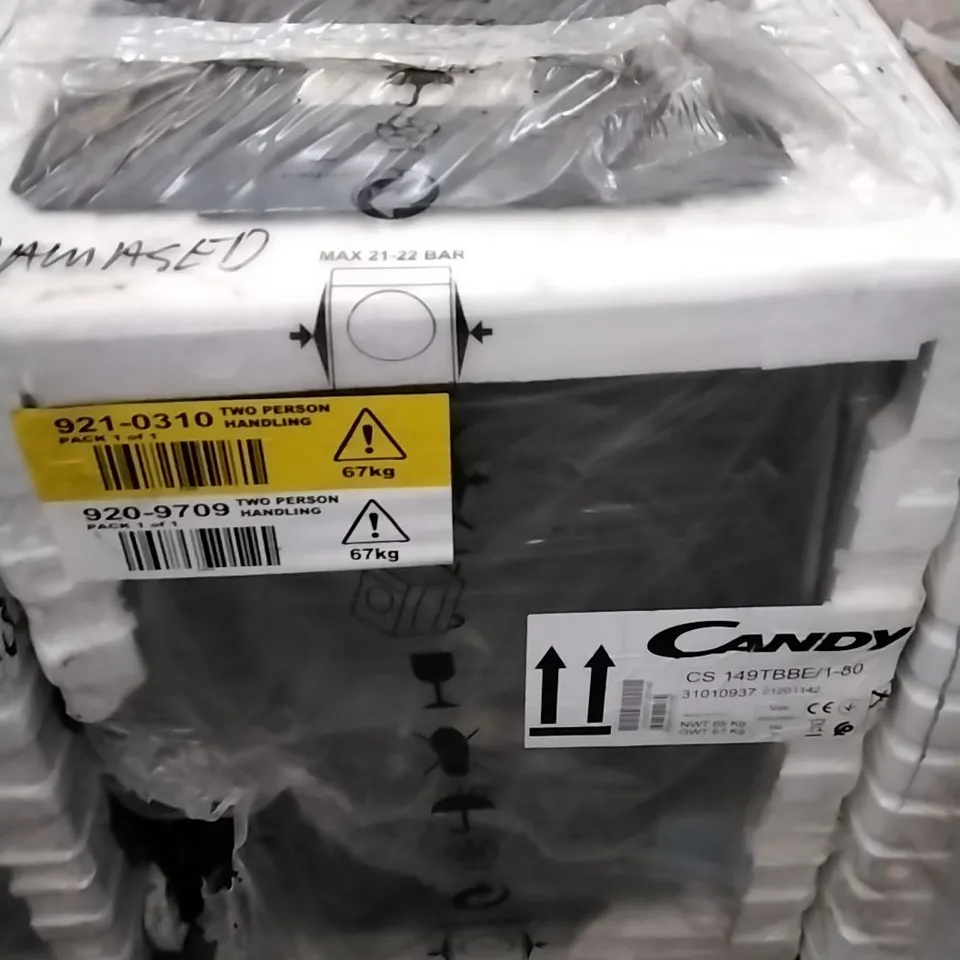 CANDY CS 149TBBE/1-80 SMART WASHING MACHINE BLACK 