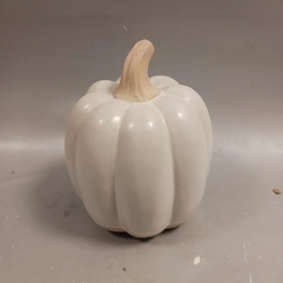 APPROXIMATELY 20 DECORATIVE CERAMIC PUMPKIN ORNAMENTS - COLLECTION ONLY 