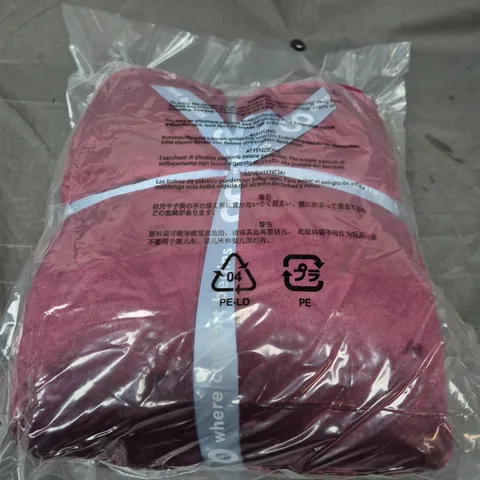 SEALED OODIE OVERSIZED HOODED BLANKET - PURPLE 