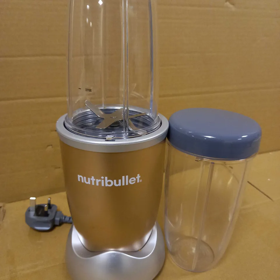 NUTRIBULLET NBLP9 900W BLENDER CHAMPAGNE MULTI-FUNCTION COLD BEVERAGE SMOOTHIE MAKER