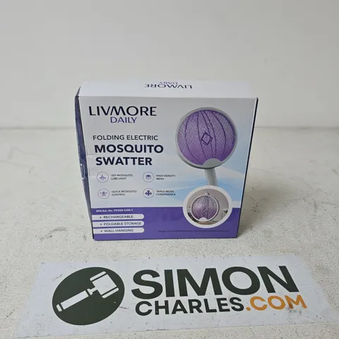 LIVMORE DAILY FOLDING ELECTRIC MOSQUITO SWATTER