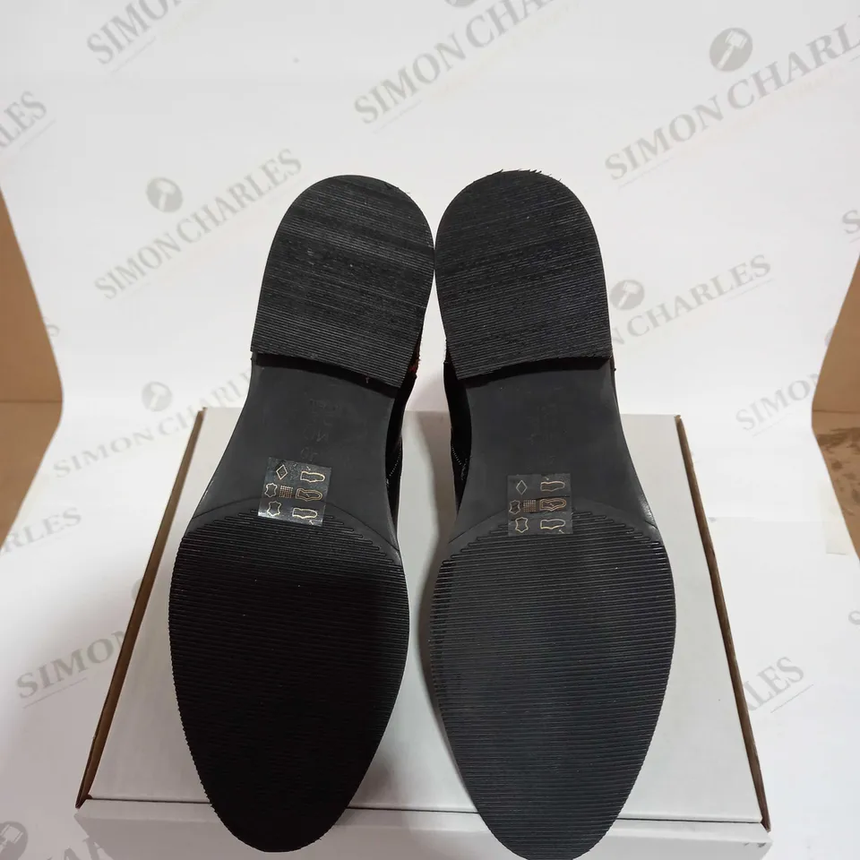 MODA LEOPARD ANKLE BOOTS - SIZE 6.5