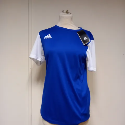 ADIDAS ESTRO JERSEY IN BLUE - XS
