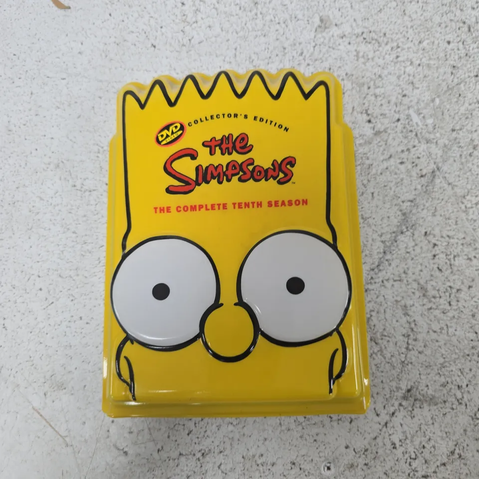 THE SIMPSONS: THE COMPLETE TENTH SEASON – DVD COLLECTOR'S EDITION (YELLOW CASE)