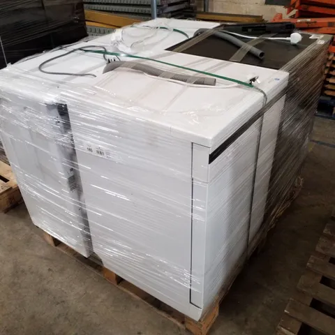 PALLET OF APPROXIMATELY 4 UNPROCESSED RAW RETURN WHITE GOODS TO INCLUDE;