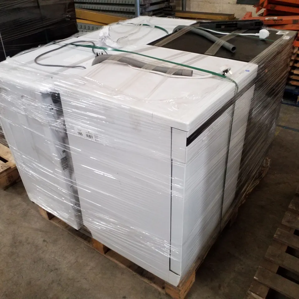 PALLET OF APPROXIMATELY 4 UNPROCESSED RAW RETURN WHITE GOODS TO INCLUDE;